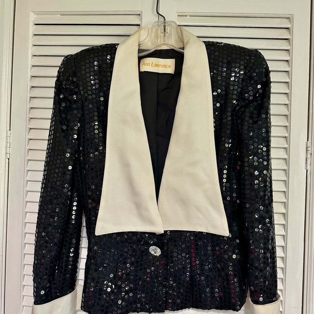 Vintage sequin blazer